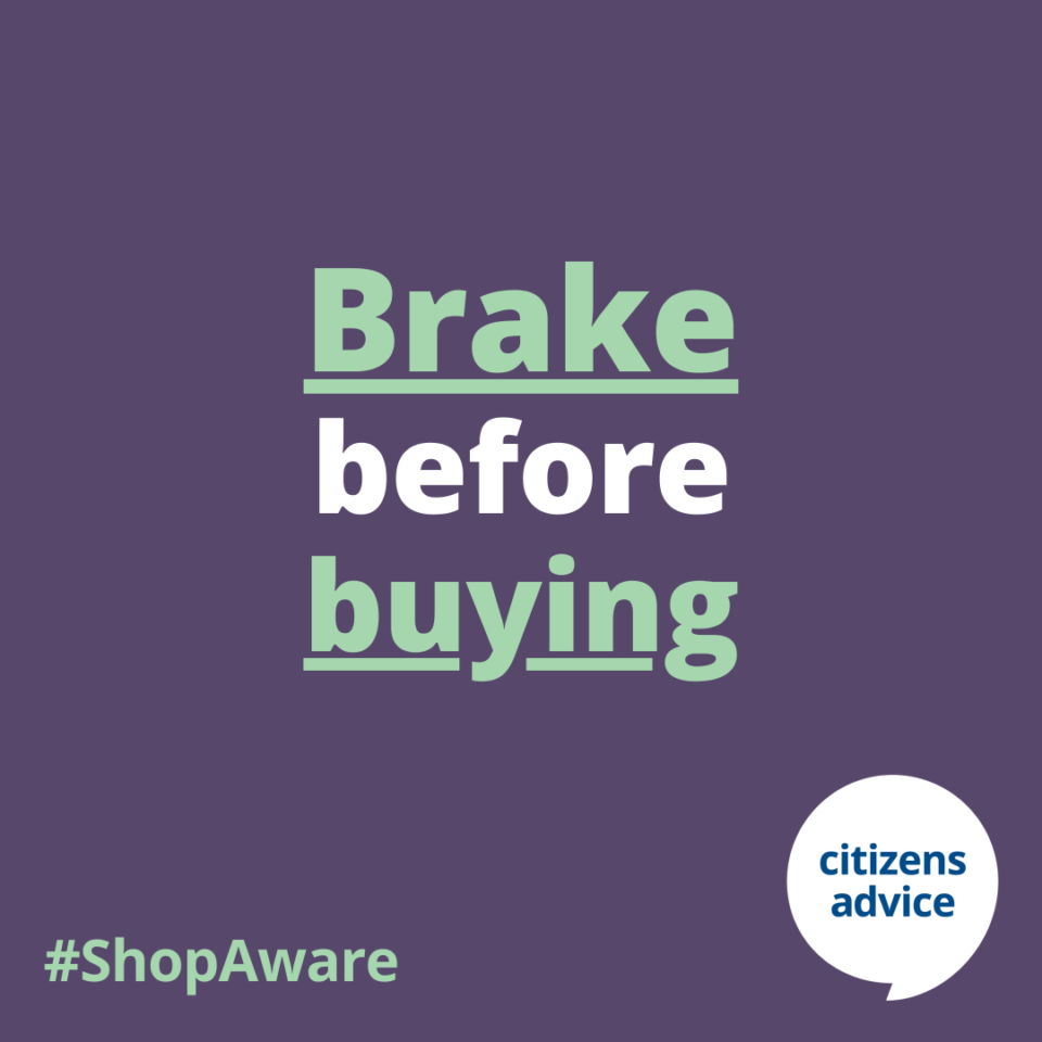 Brake before buying - second hand cars