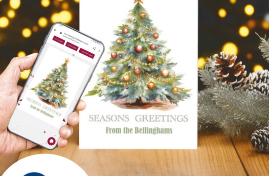 Support us when sending your Christmas Cards this year