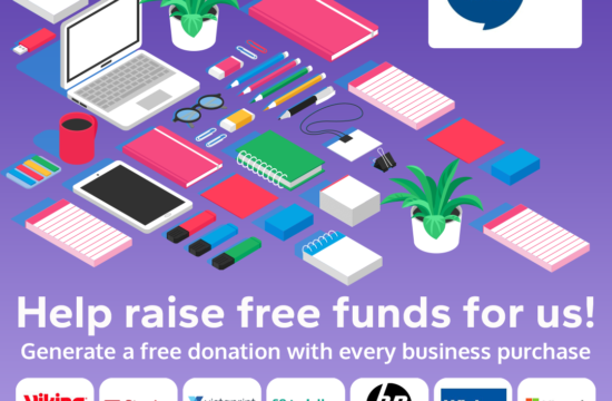 Donate to us while making purchases for your business