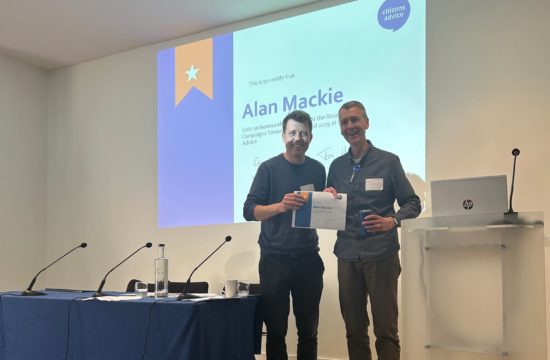 Citizens Advice Hart win National Research and Campaigns Award